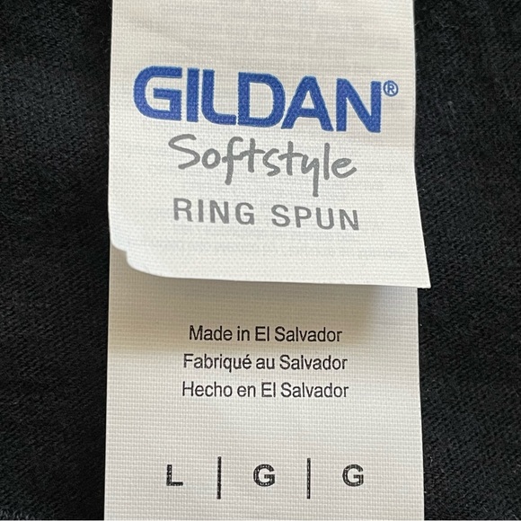 Gildan Darth Vader Daddy T-Shirt in Black - Picture 4 of 6